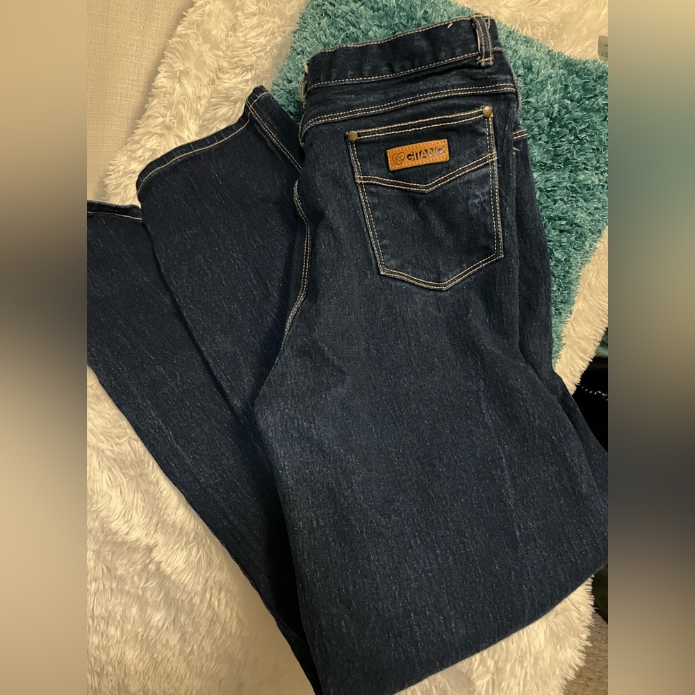 Vintage high waisted Gitano dark wash jeans